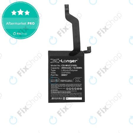 Xiaomi Redmi Note 10 Pro M2101K6G M2101K6R - Battery BM57 4900mAh HQ