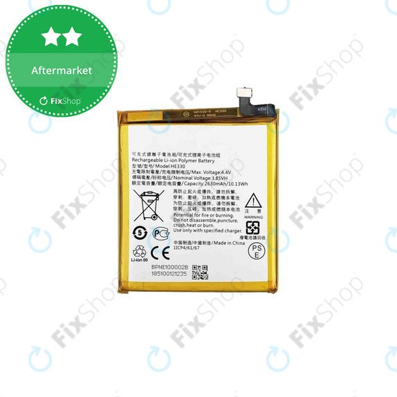 Nokia 3, 3 Dual - Battery HE330 2630mAh
