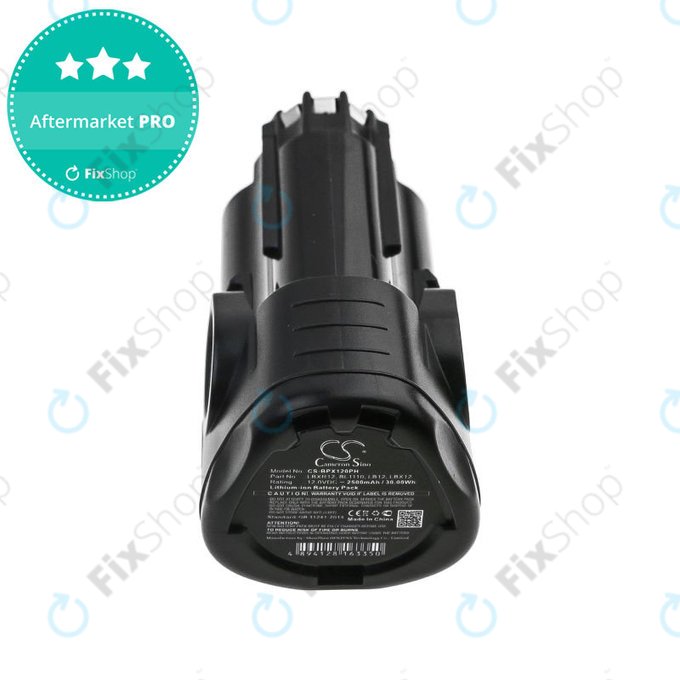 Battery for Black & Decker EGBL108, BDCDMT112, 2500mAh, Li-Ion, 12V, LBXR12, BL1310, BL1510, LB12, HQ