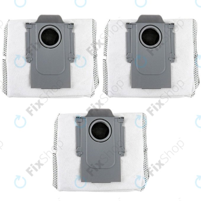 Dust Bag, 3pcs, Active Carbon for Xiaomi Roborock Q-series