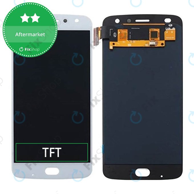 Motorola Moto Z2 Play XT1710-09 - LCD Display + Touch Screen (White) TFT
