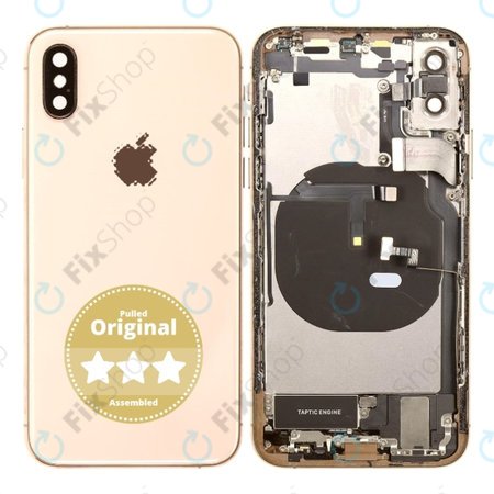 Apple iPhone XS - Rear Housing (Gold) Pulled
