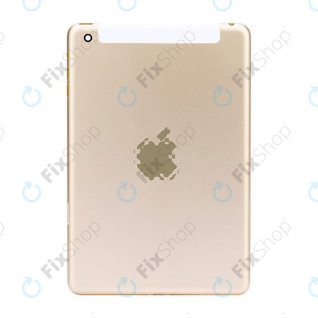 Apple iPad Mini 3 - Rear Housing 4G Version (Gold)