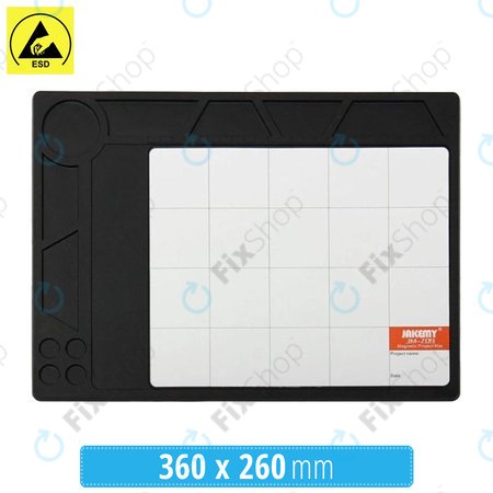 Jakemy JM-Z17 - ESD Heat-Resistant Silicone Pad - 36 x 26cm + Magnetic Pad