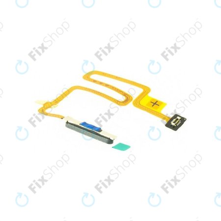 Oppo A54 5G, A74 5G - Fingerprint Sensor + Flex Cable (Fluid Black) - 9180874 Genuine Service Pack