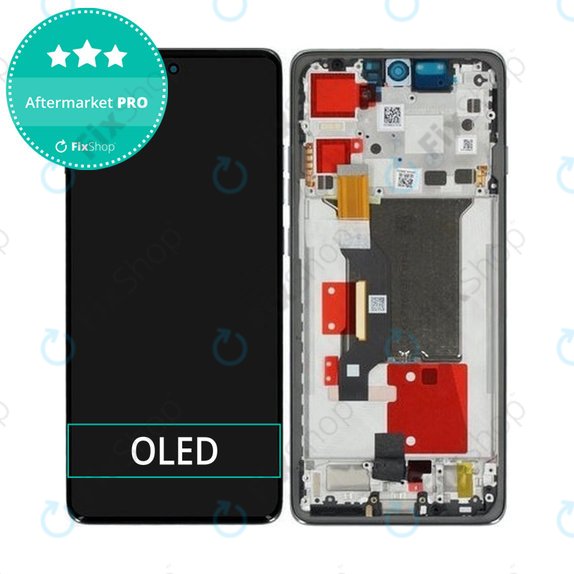 Motorola Edge 60 Pro - LCD Display + Touch Screen + Frame (Shadow) OLED