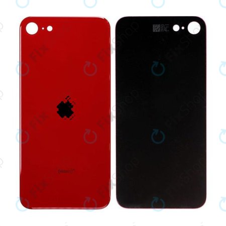 Apple iPhone SE (2nd Gen 2020) - Rear Housing Glass (Red)