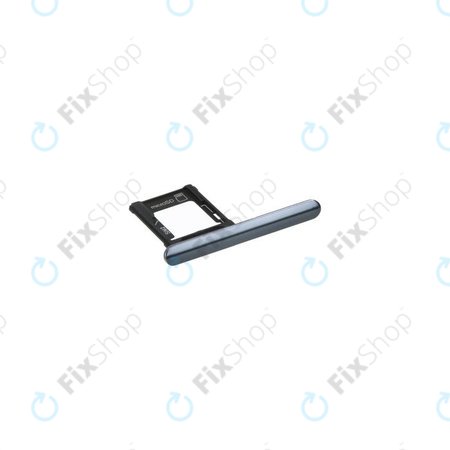 Sony Xperia XZ Premium Dual G8142 - SIM/SD Tray (Deepsea Black) - 1307-9908 Genuine Service Pack