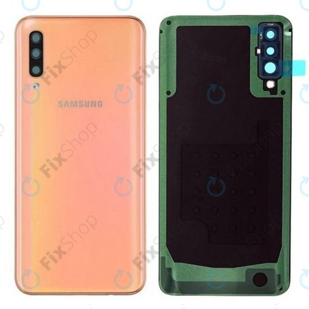 Samsung Galaxy A50 A505F - Battery Cover (Coral) - GH82-19229D Genuine Service Pack
