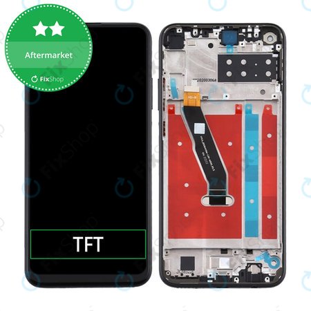 Huawei P40 Lite E - LCD Display + Touch Screen + Frame (Midnight Black) TFT