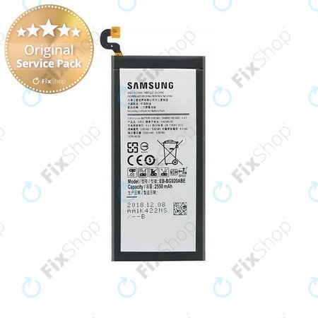 Samsung Galaxy S6 G920F - Battery EB-BG920ABE 2550mAh - GH43-04413A, GH43-04413B Genuine Service Pack