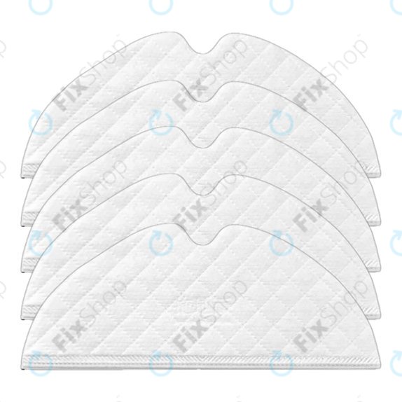 Mop Cloth, 5pcs, Disposable for Xiaomi Dreame D9, F9, Mi Robot Vacuum Mop (Mijia 1C), 2 Pro+ (1T)