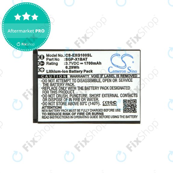 Battery for Evolveo StrongPhone X1, 1700mAh, Li-ion, 3.7V, SGP-X1BAT, HQ