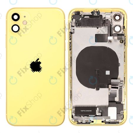 Apple iPhone 11 - Rear Housing with Small Parts (Yellow)