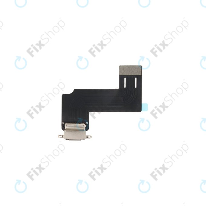 Apple iPad (11th Gen 2025) - Charging Connector + Flex Cable (Silver)