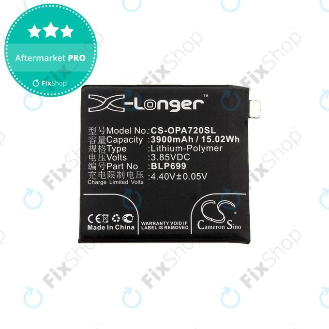 OnePlus 7 Pro - Battery BLP699 3900mAh HQ