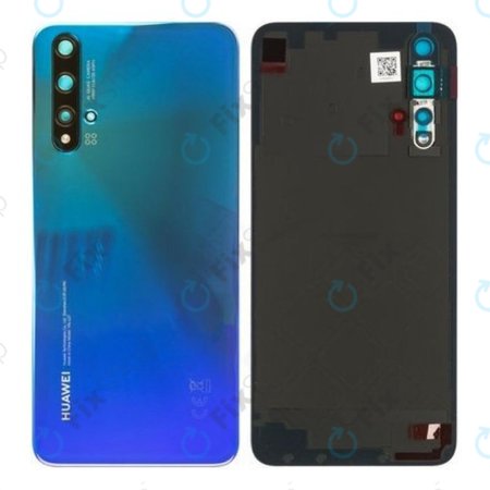 Huawei Nova 5T Yale-L61A - Battery Cover (Crush Blue) - 02353EFP Genuine Service Pack