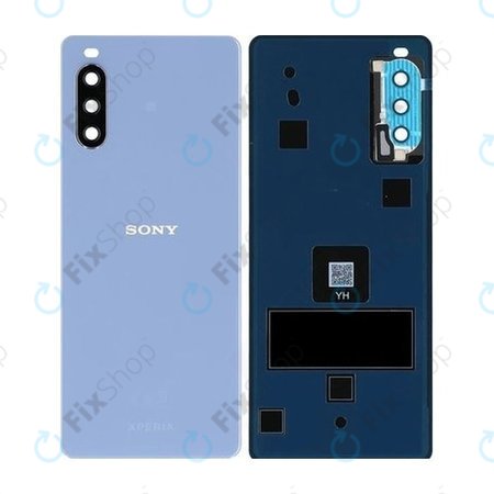 Sony Xperia 10 III - Battery Cover (Blue) - A5034099A Genuine Service Pack