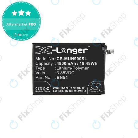 Xiaomi Redmi 9, 9A, Note 9 - Battery BN54 4800mAh HQ