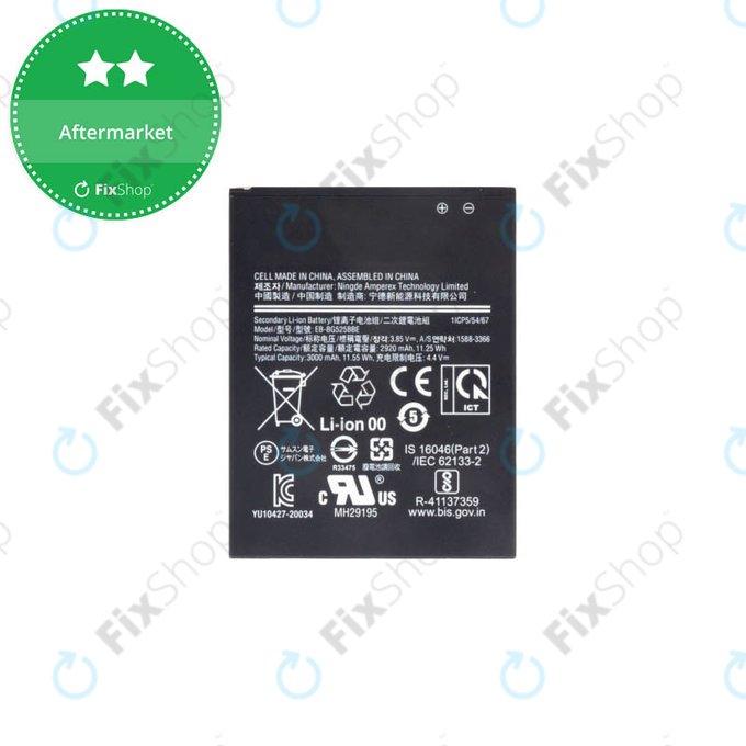 Batterie Compatible Samsung Galaxy Xcover 5 (G525F) - Référence EB-BG525BBE - 2920 MAh - Avec Outils De Remplacement
