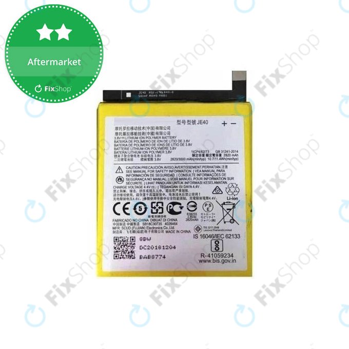 BATTERIA JE40 PER MOTOROLA MOTO ONE P30 PLAY XT1941 G7 Play XT1942 - Foto 6