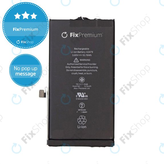 Battery for iPhone 12, 12 Pro, 2815mAh, DIAGNOSTIC | FixShop