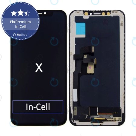 Apple iPhone X - LCD Display + Touch Screen + Frame In-Cell FixPremium