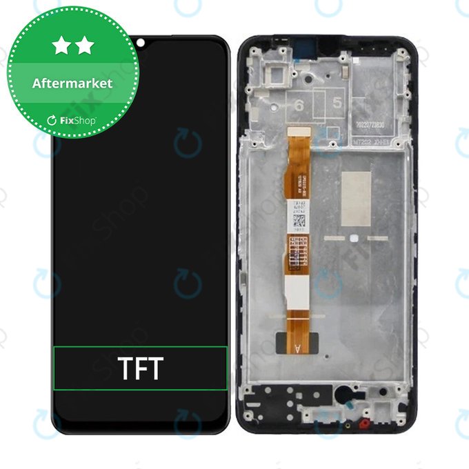 Vivo V22 - LCD Display + Touch Screen + Frame (Black) TFT