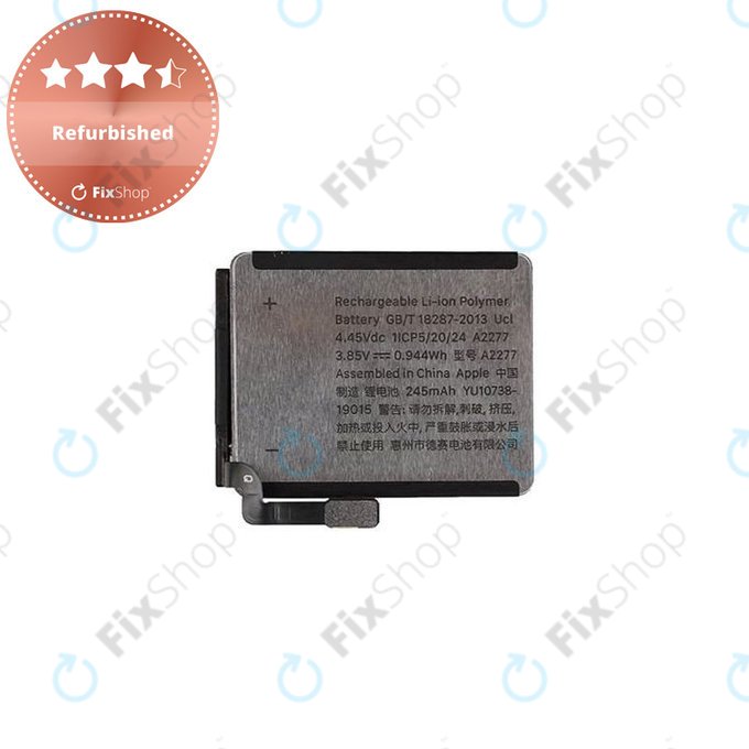 Battery for Apple Watch 5, SE 40mm, 245mAh, Refurbished