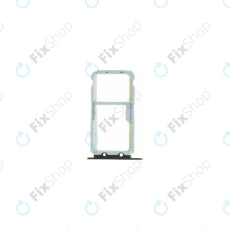 Huawei Honor View 10 - SIM + SD Tray (Midnight Black) - 51661GWF Genuine Service Pack