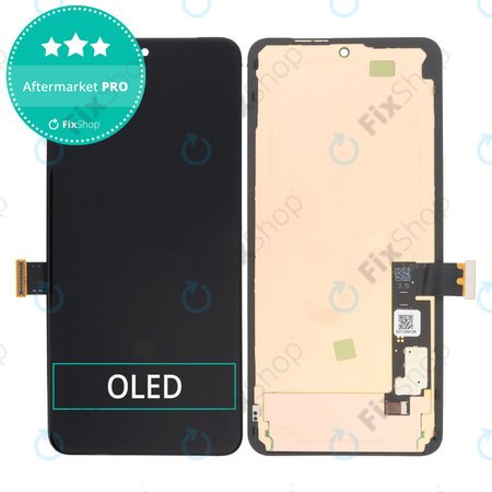 Google Pixel 8 Pro GC3VE, G1MNW - LCD Display + Touch Screen + Frame (Black) OLED