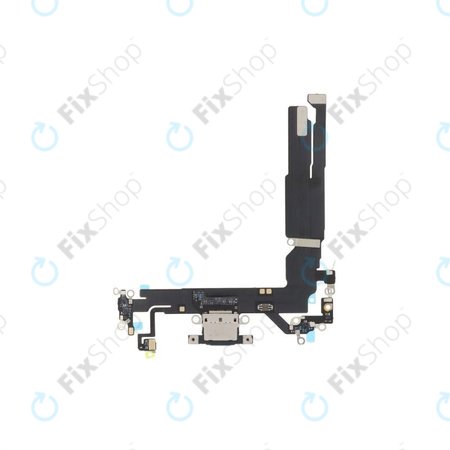 Apple iPhone 16 - Charging Connector + Flex Cable (Black)