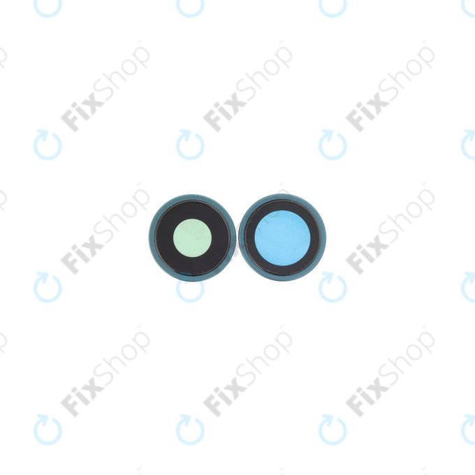 Apple iPhone 16, 16 Plus - Rear Camera Lens with Frame (Teal) - 2pcs