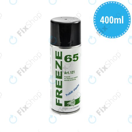 Freeze 65 - Freeze Spray -55°C (Nonflammable, Non Conductive) - 400ml