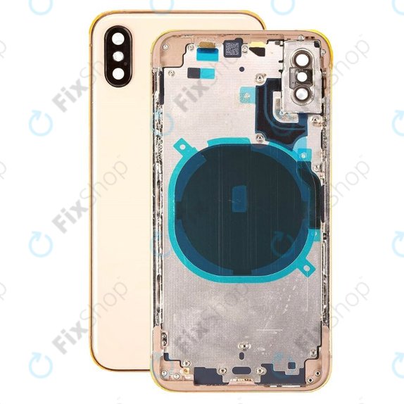 Apple iPhone XS - Rear Housing (Gold)