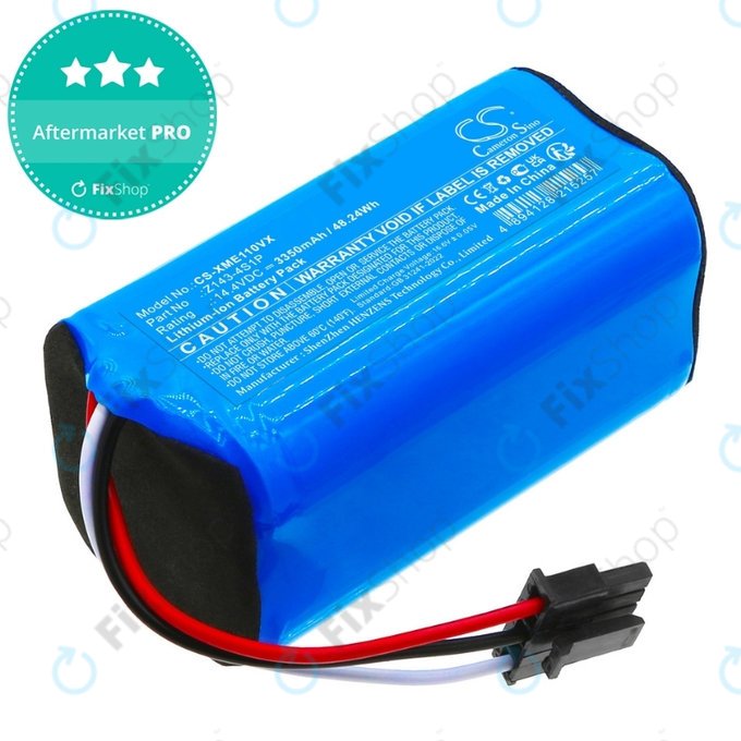 Xiaomi Robot Vacuum E5, E10, E10C - Battery Z143-4S1P 14.4V Li-Ion 3350mAh HQ