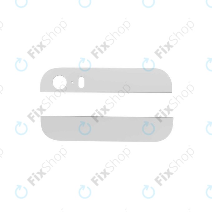 Apple iPhone 5S - Back Strips (Silver)