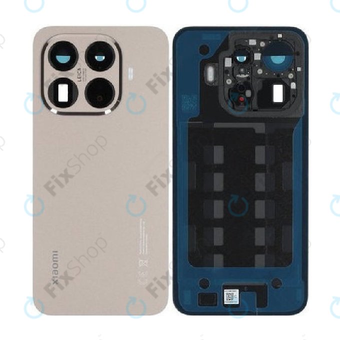 Battery Cover for Xiaomi 15T Pro 5G, Mocha Gold, 5600090O12U00, Genuine Service Pack