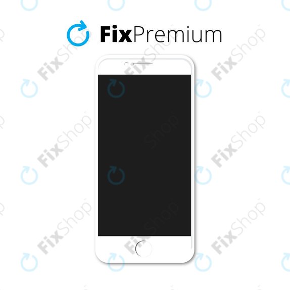 Apple iPhone 8 - LCD Display + Touch Screen + Frame (White) - Genuine Service Pack 661-08934, 661-09081