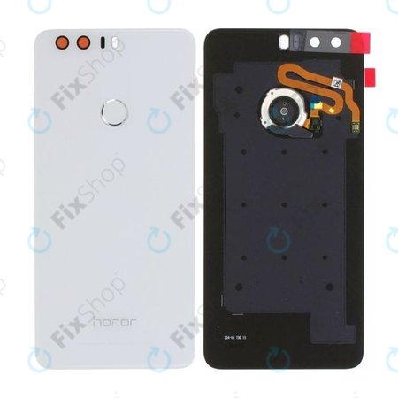 Huawei Honor 8 - Battery Cover + Fingerprint Sensor (Pearl White) - 02350XYU, 02350WKK Genuine Service Pack