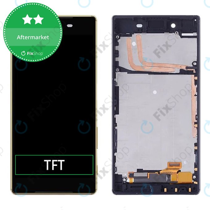 Sony Xperia Z5 E6653 - LCD Display + Touch Screen + Frame (Black) TFT