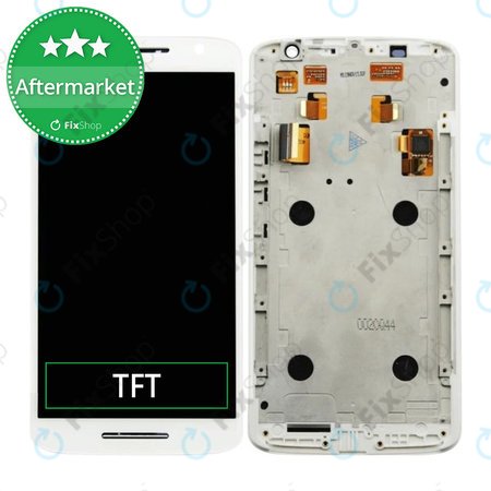 Motorola Moto X Play XT1562 - LCD Display + Touch Screen + Frame (White) TFT