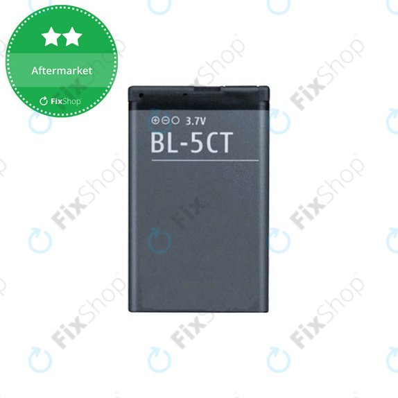 Nokia C3 Touch, C5, C6, 3720, 5220, 5630, 6303, 6730 - Battery BL-5CT 1050mAh
