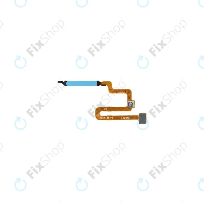 Xiaomi Poco X4 Pro 5G 2201116PG - Fingerprint Sensor + Flex Cable (Laser Blue) - 490100009V5F Genuine Service Pack