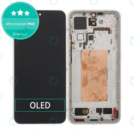 Xiaomi 15 5G - LCD Display + Touch Screen + Frame (White) OLED