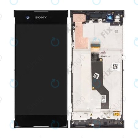 Sony Xperia XA1 G3121 - LCD Display + Touch Screen + Frame (Black) - 78PA9100020, 78PA9100060, 78PA9100100 Genuine Service Pack