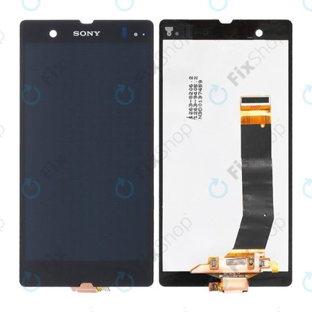 Sony Xperia Z L36H - C6603 - LCD + Touch Screen (Black) | FixShop