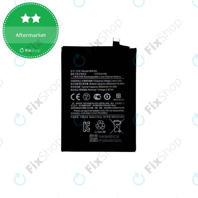 Xiaomi Redmi Note 11, Note 11S - Battery BN5D 4900mAh