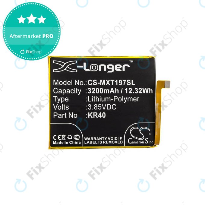 Motorola One Vision - Battery KR40 3200mAh HQ