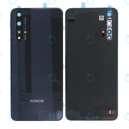 Huawei Honor 20 - Battery Cover (Midnight Black) - 02352TXE Genuine Service Pack